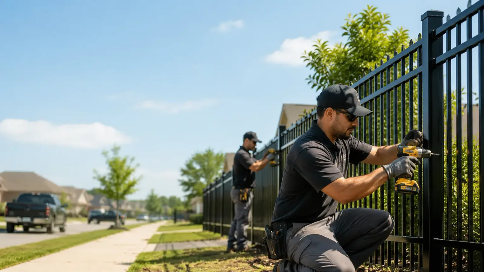 Metal Fence Installation in Avon, OH